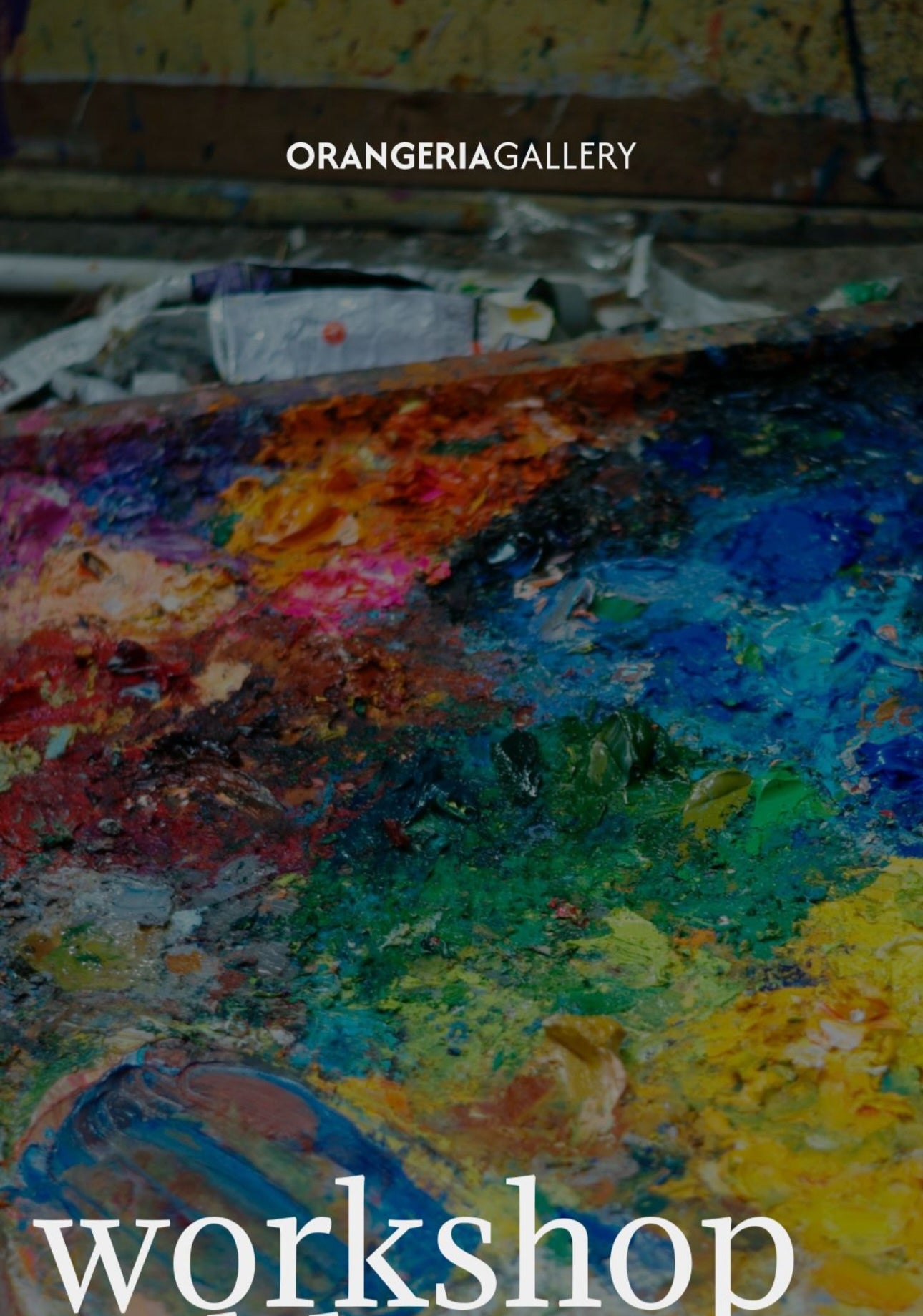 Painting workshop with a live model